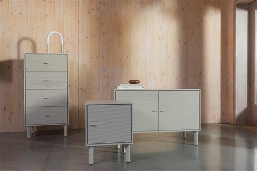 Mesa auxiliar 'Morning' - Beige