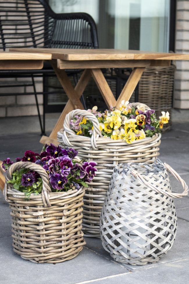 Cestas 'Caor' 4-pack - Natural