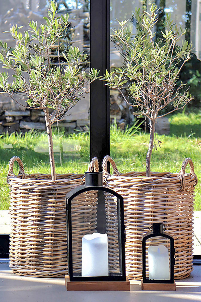 Cestas 'Indo' 2-pack - Natural