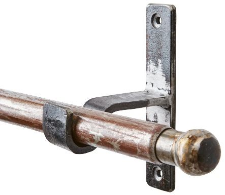 Barra con soporte 'Stanley' S - Negro/Gris