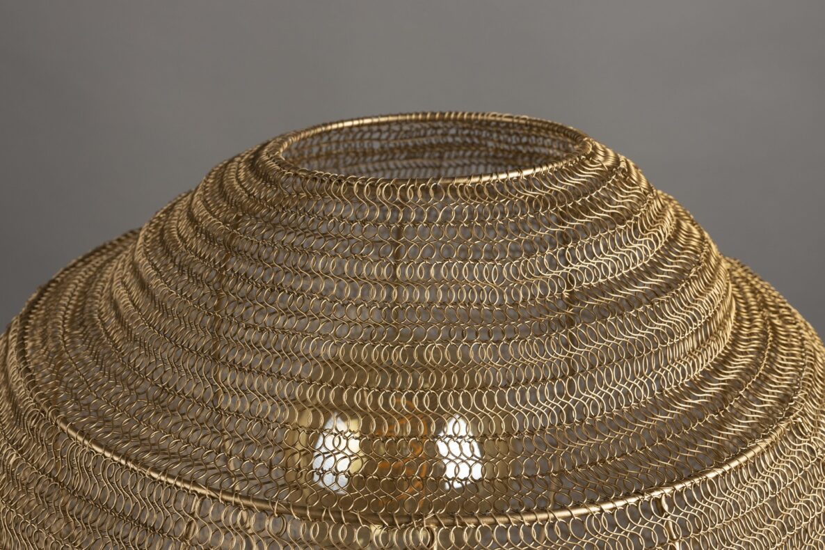 Lámpara de pie 'Meezan' - Dorado