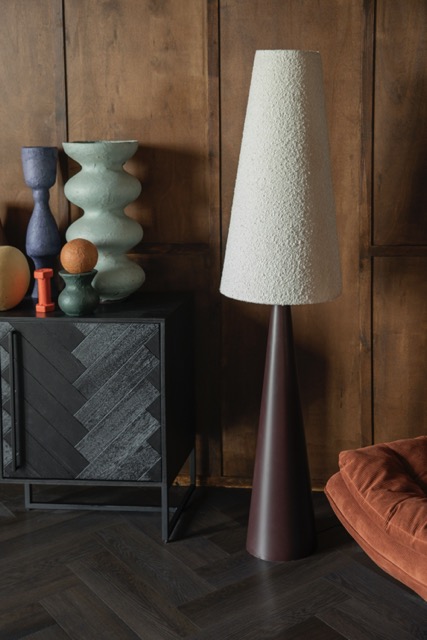 Lámpara de pie 'Miki' 41x41 - Beige