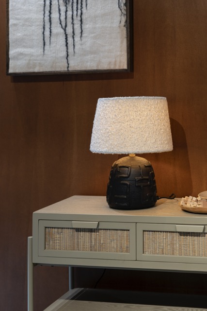 Lámpara de mesa 'Renzo' 31x31 - Negro