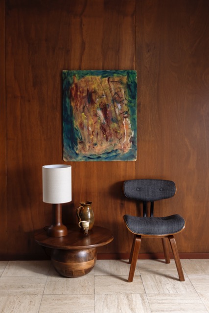 Lámpara de mesa 'Jones' 25x25 - Beige