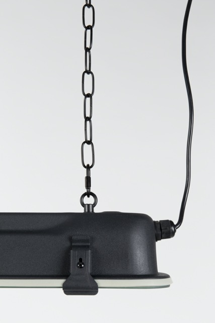 Lámpara de techo 'G.T.A' 14x130 - Negro