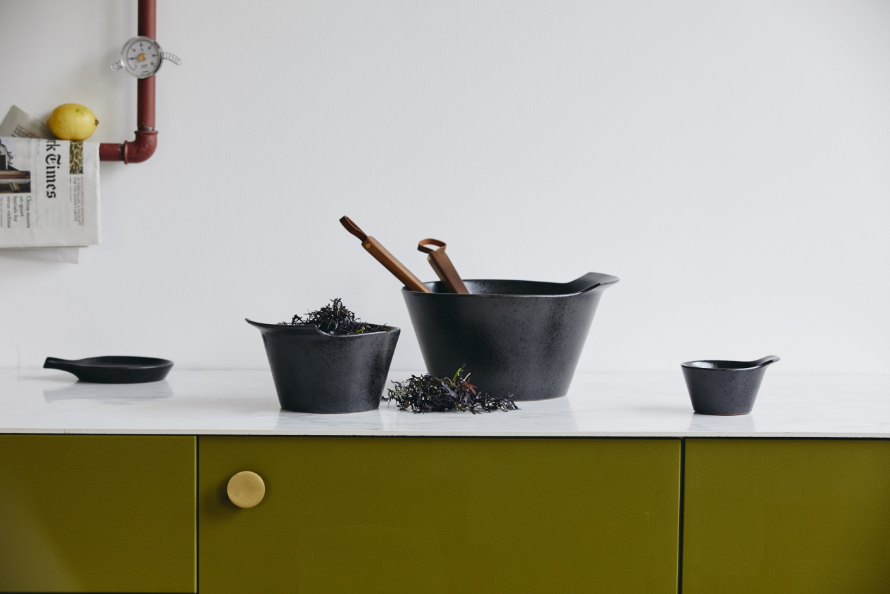 Cuenco 'TORC' L - Negro