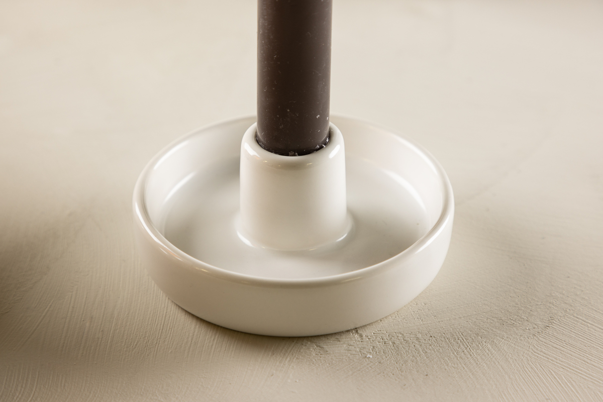 Candelabro 'Arno' - Blanco