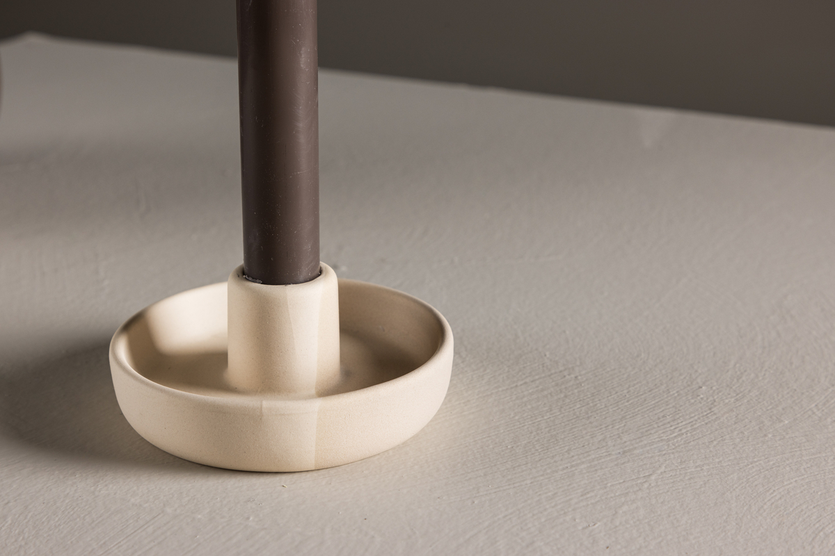 Candelabro 'Arno' - Beige