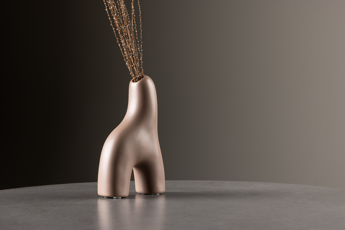 Jarrón 'Mallorca' - Marrón