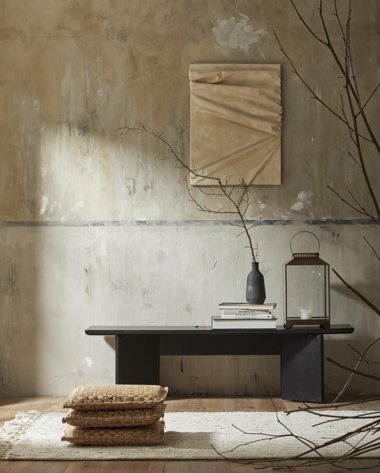 Farol 'Bitra' L - Latón/Vidrio