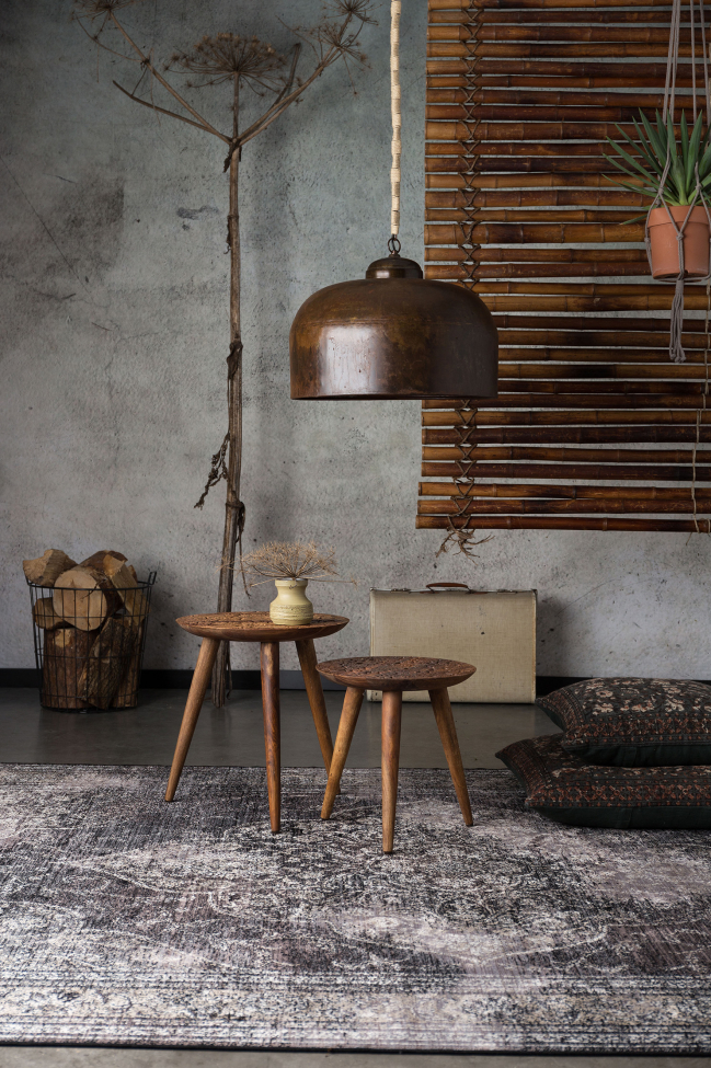 Alfombra 'Rugged' 200X300 - Gris