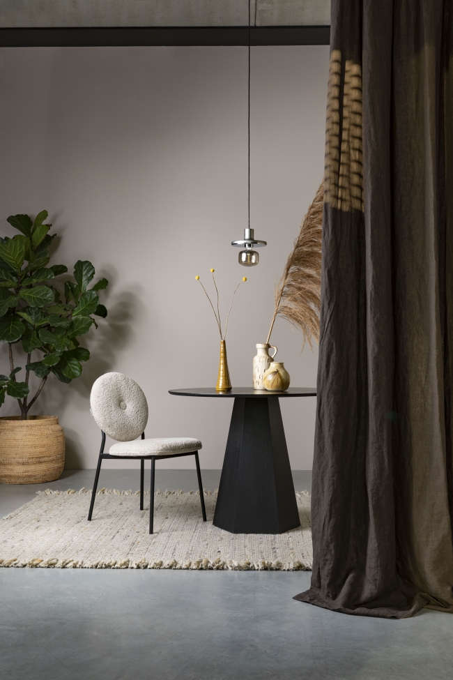 Alfombra de lana 'Frills' 170x240cm - Beige