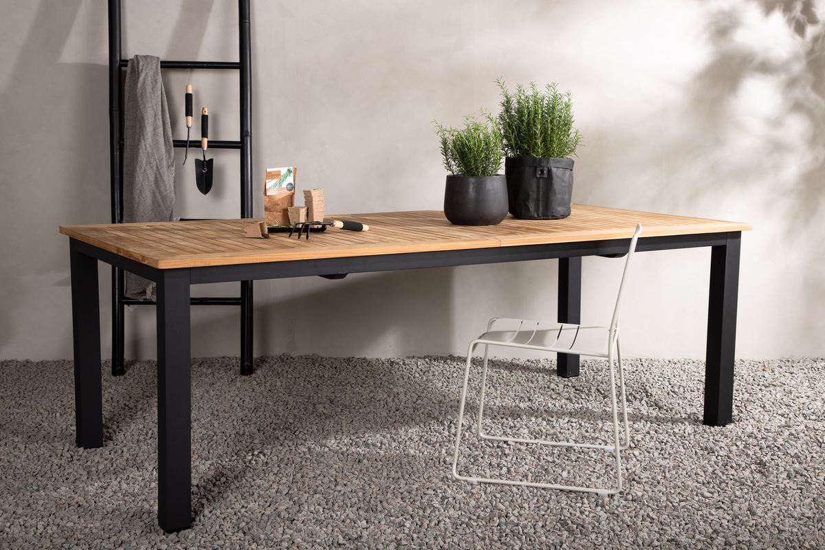 Mesa 'Pinntorp' 224x100 cm - Negra