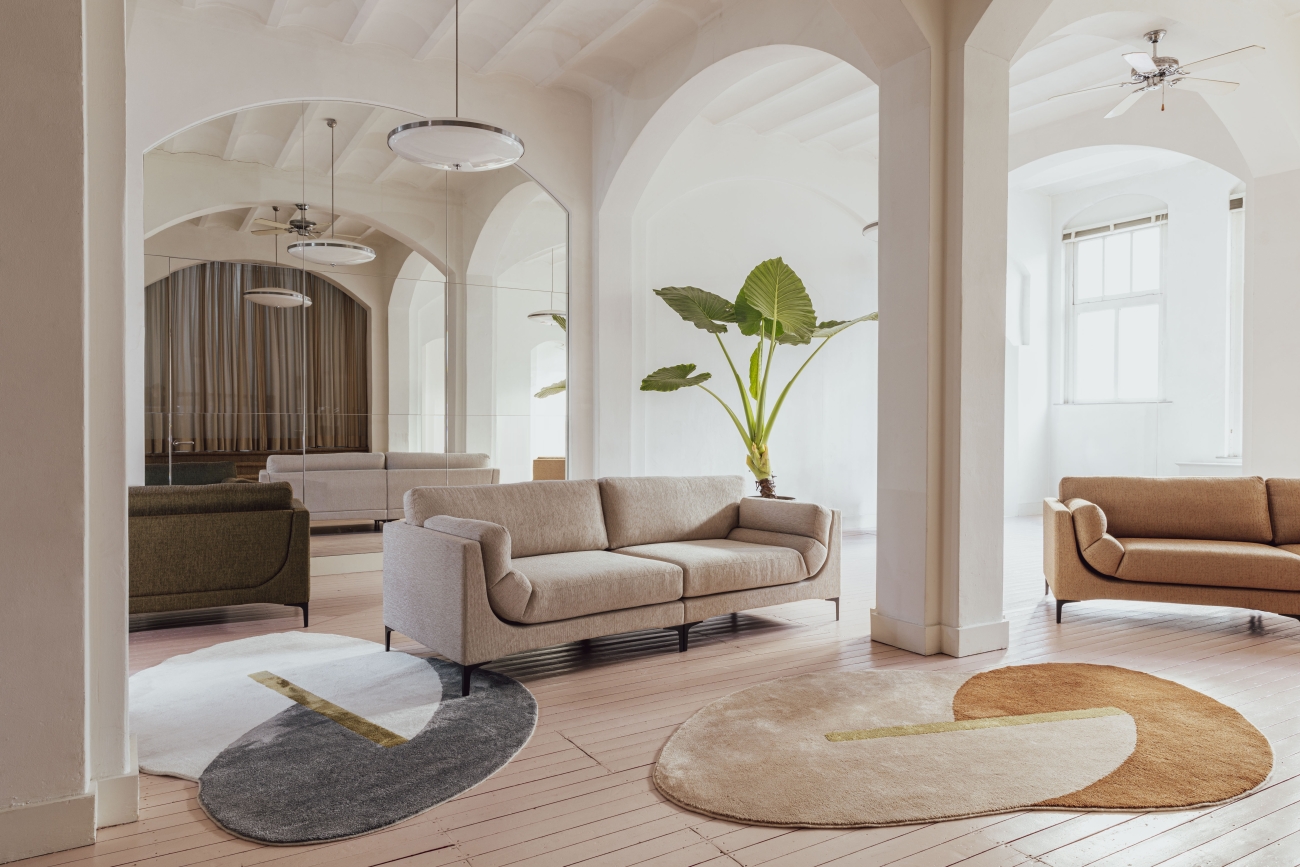 Alfombra 'Phila' 160x257cm - Marrón