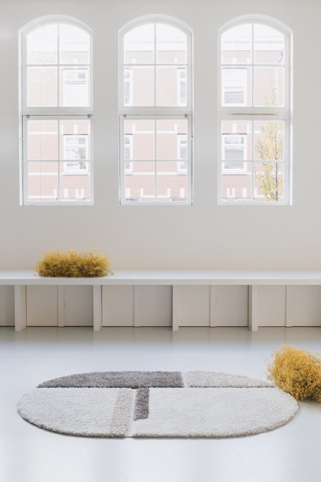 Alfombra de lana 'Zest' 200x290cm - Gris