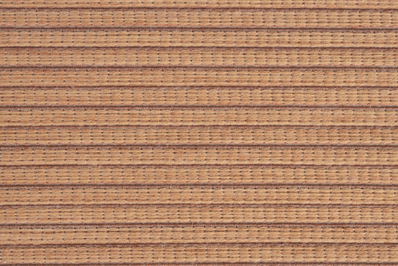 Alfombra de lana 'Waves' 200x300cm - Naranja