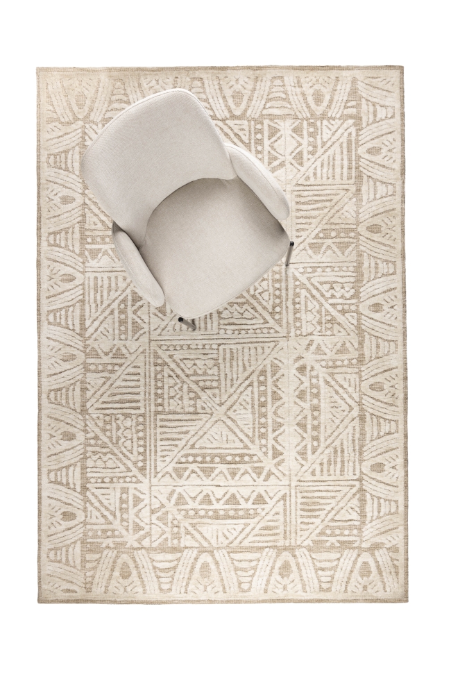 Alfombra 'Carpet Cuzco' 160x230 cm - Beige