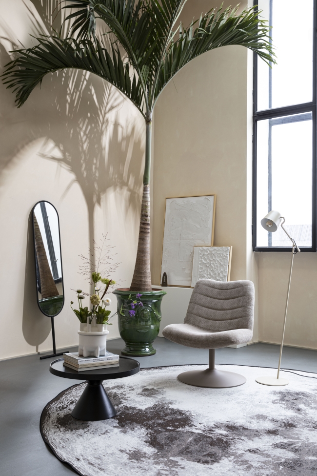 Alfombra 'Moon Outdoor' 200cm - Gris