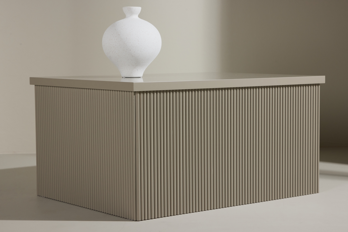 Mesa de café 'Granbo' 80x60cm - Beige