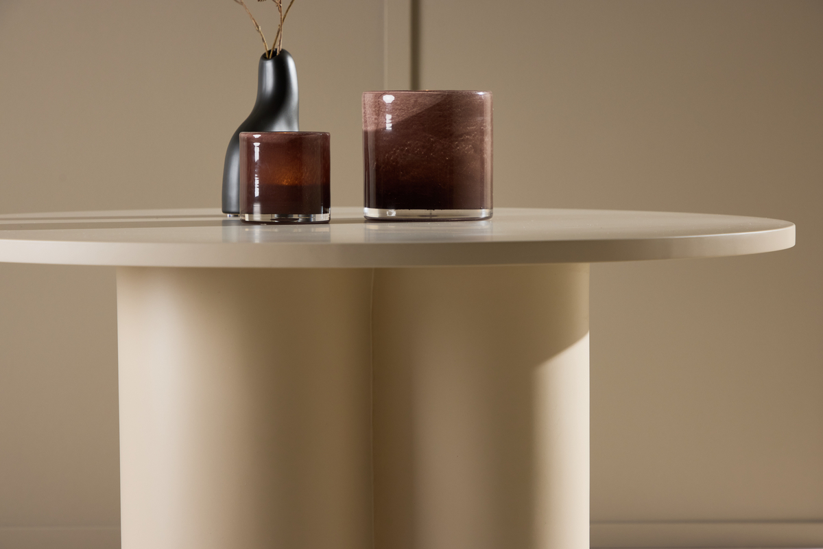 Mesa de centro 'Olivia' 80x45cm - Beige