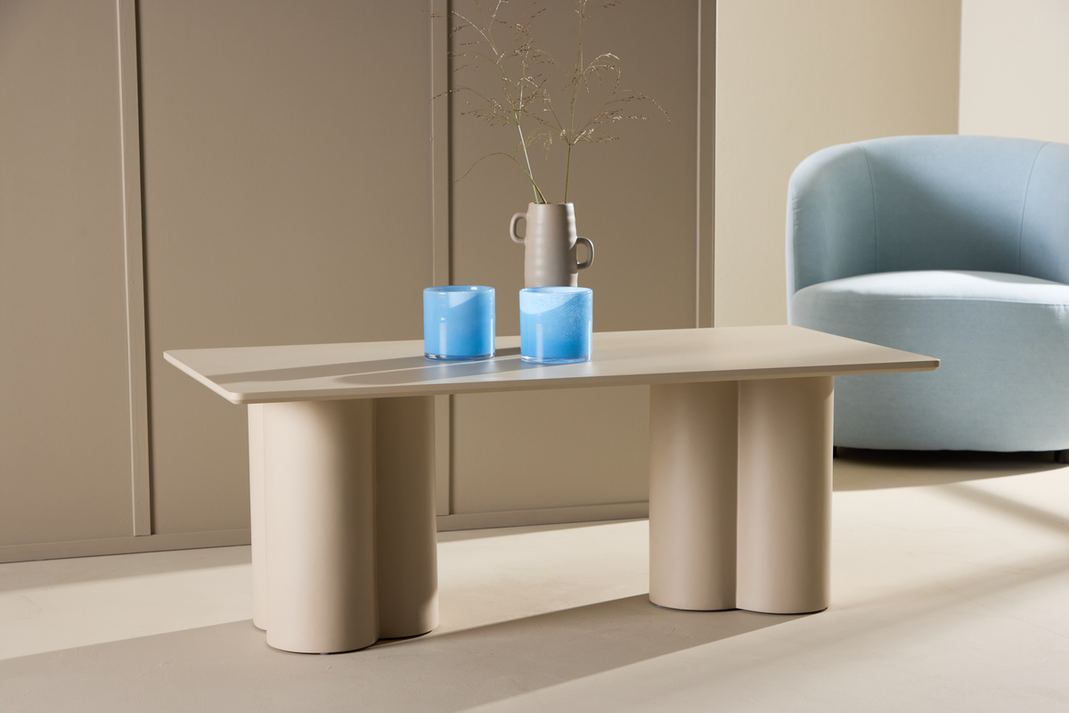 Mesa de centro 'Olivia' 120x60cm - Beige
