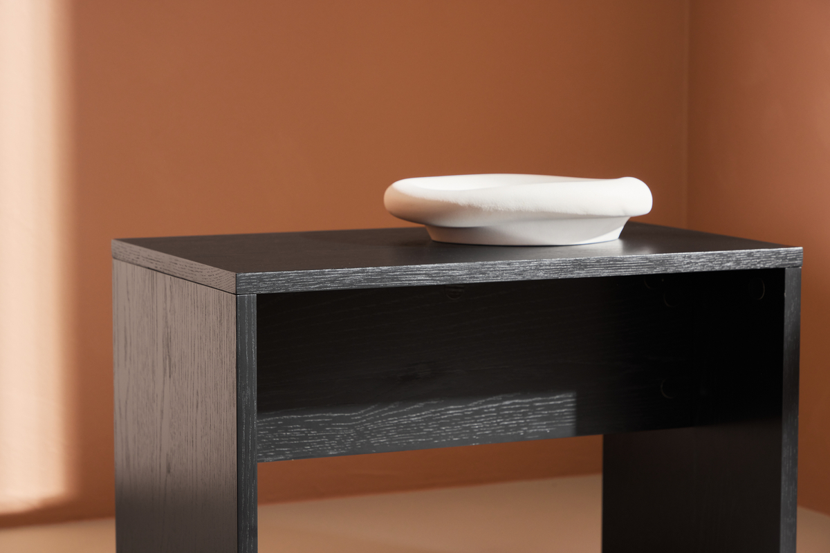 Mesa de centro 'Juni' 58x35cm - Negra