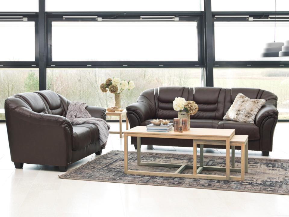 Mesa de centro 'Makarska' 3 piezas - Natural