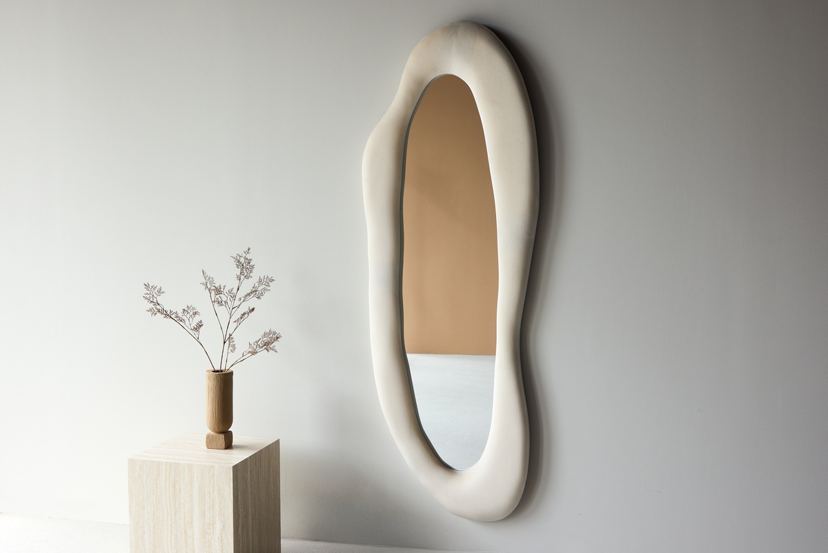 Espejo 'Tundra' - Beige