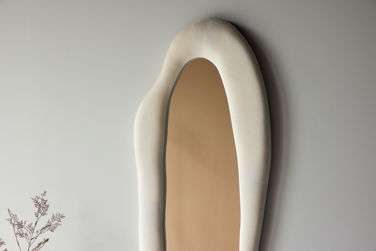 Espejo 'Tundra' - Beige