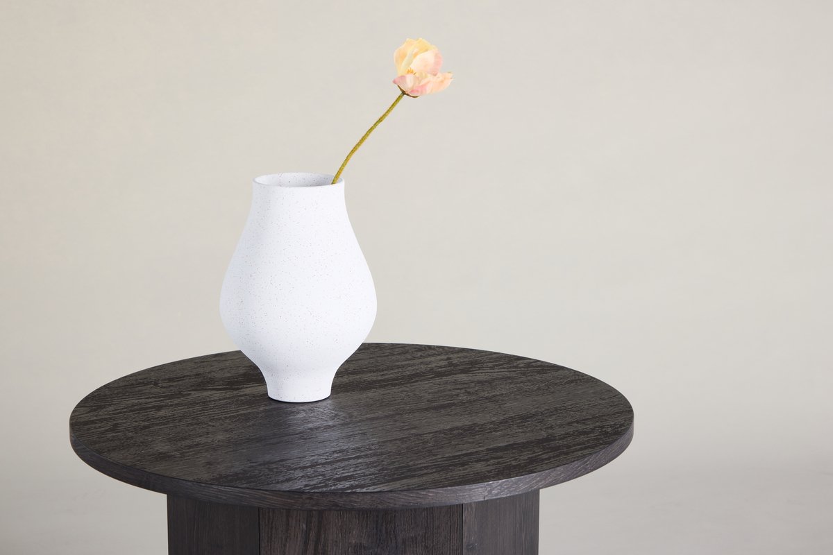 Mesa de centro 'Björkvik' Redonda 60cm - Negra