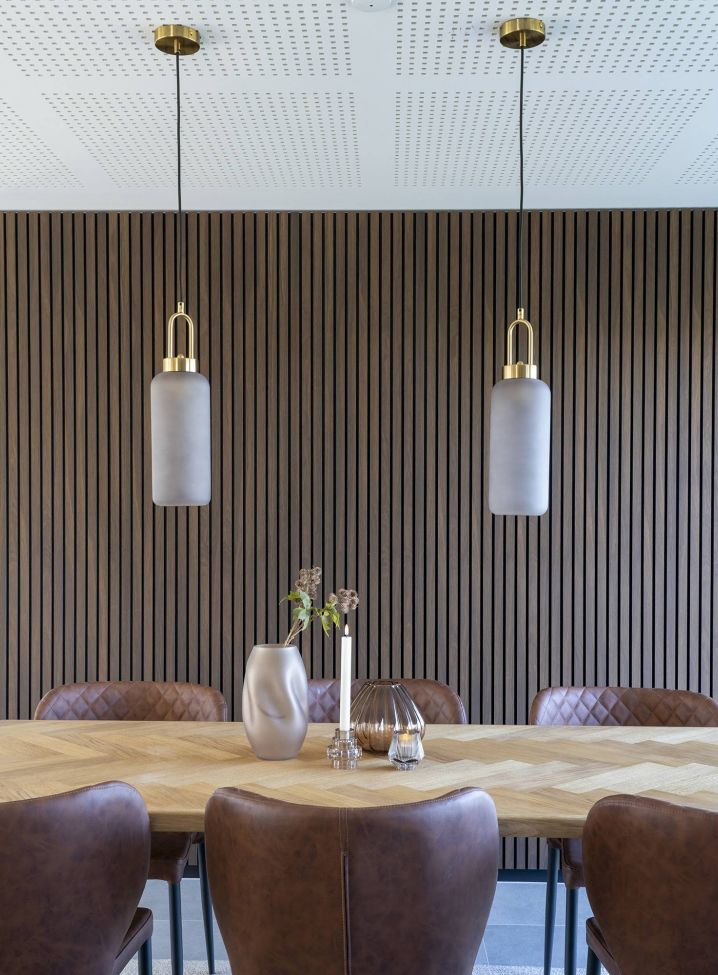 Lámpara de techo 'Sundsvall' Cilindro - Latón