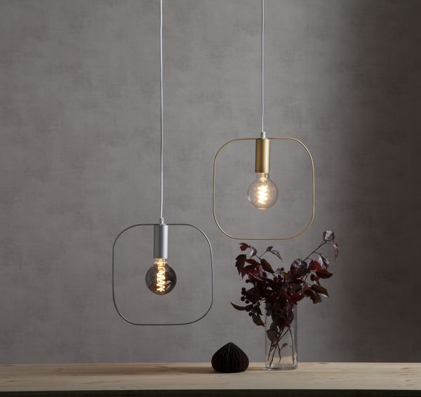 Decoración colgante 'Form' - Oro/Blanco