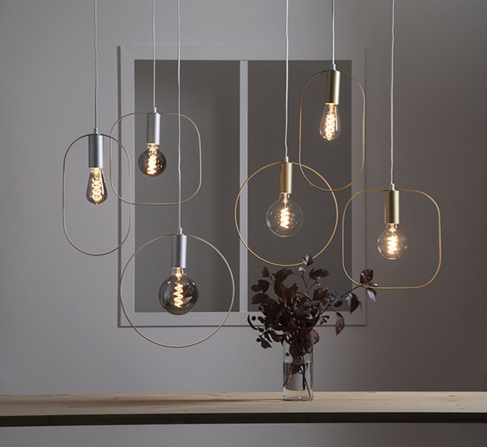 Decoración colgante 'Form' - Oro/Blanco