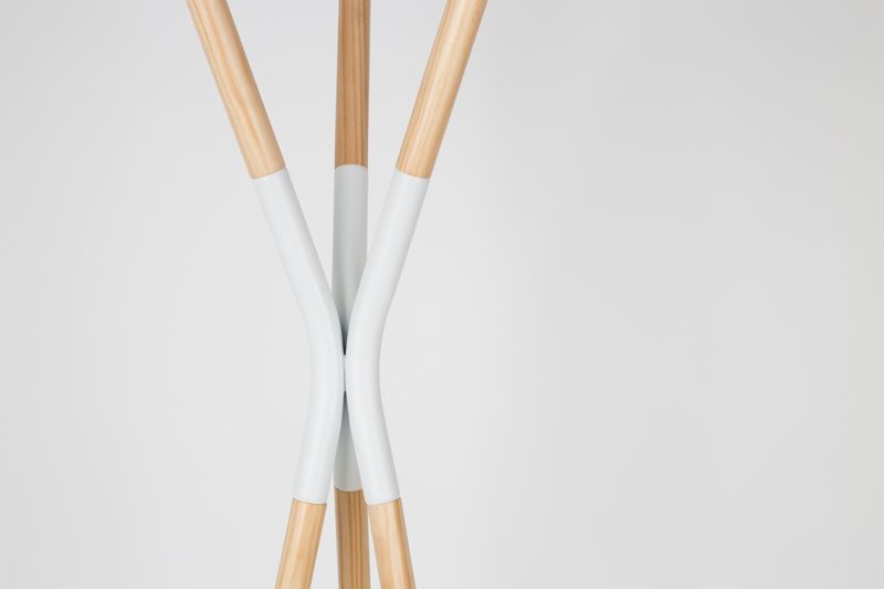 Perchero 'Pinnacle' - Blanco