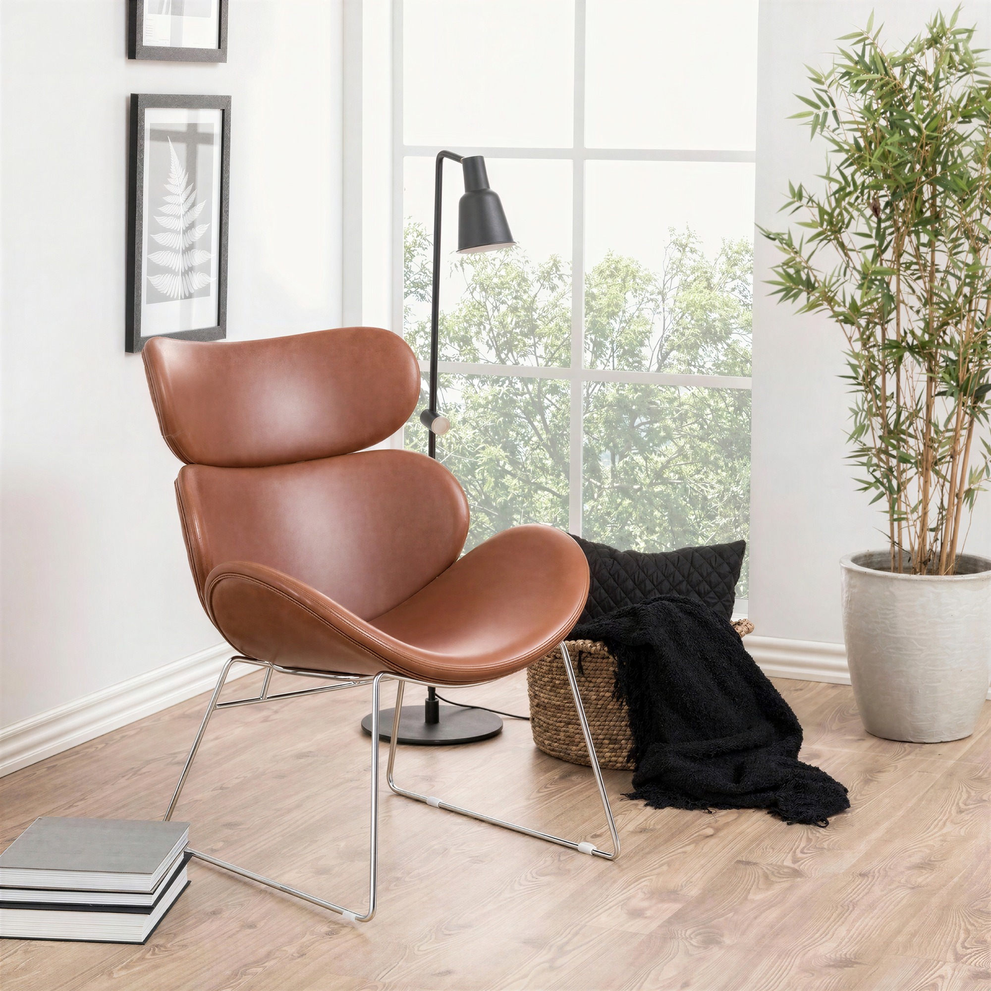 Sill&oacute;n 'Hushum' 85cm - Marr&oacute;n