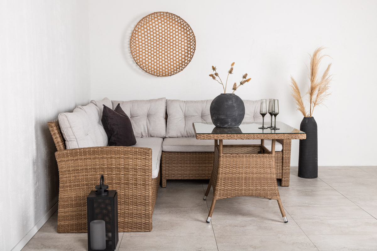 Grupo de esquina 'Visby' - Natural