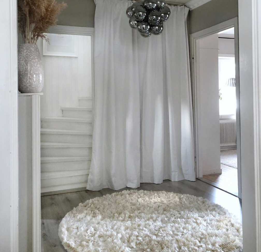 Alfombra redonda 'Janjira' 300cm - Offwhite