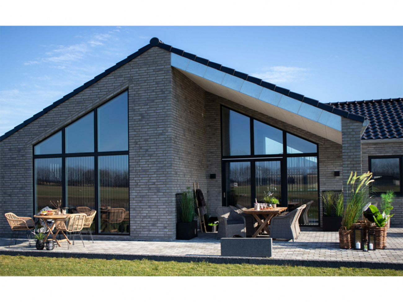 Mesa de jardín 'Oviedo' Redonda 100cm - Roble