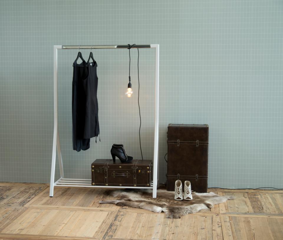 Perchero 'Alzira' - Blanco