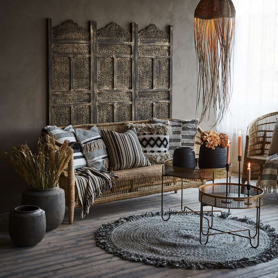 Mesa auxiliar 'Thomas L' - Latón/hierro