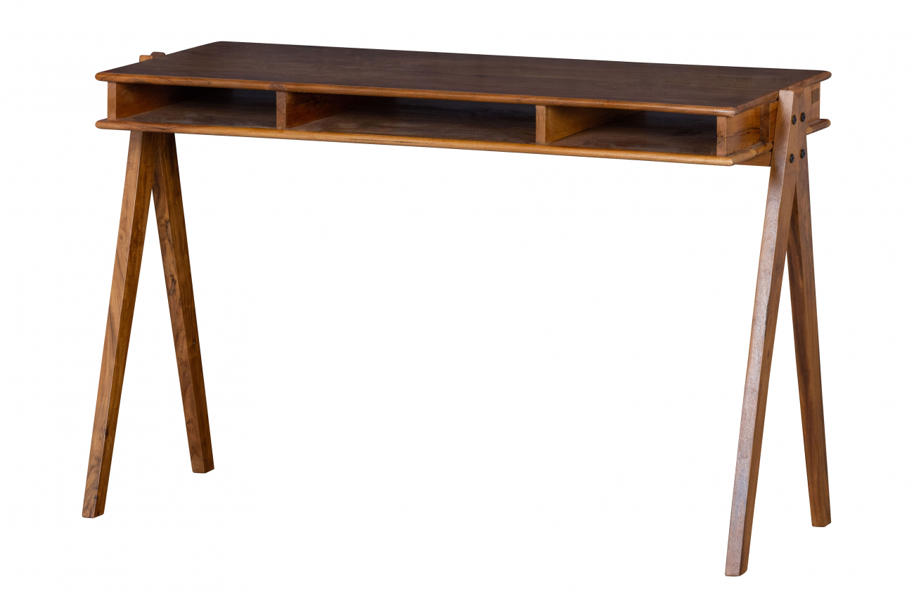 Escritorio 'Compartment' - Marrón