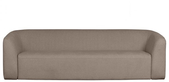 Sofá 'Sloping' - Marrón Claro