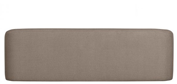 Sofá 'Sloping' - Marrón Claro