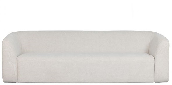 Sofá 'Sloping' - Blanco Perla