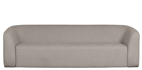 Sofá 'Sloping' - Blanco Roto