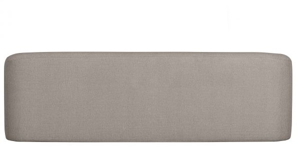 Sofá 'Sloping' - Blanco Roto