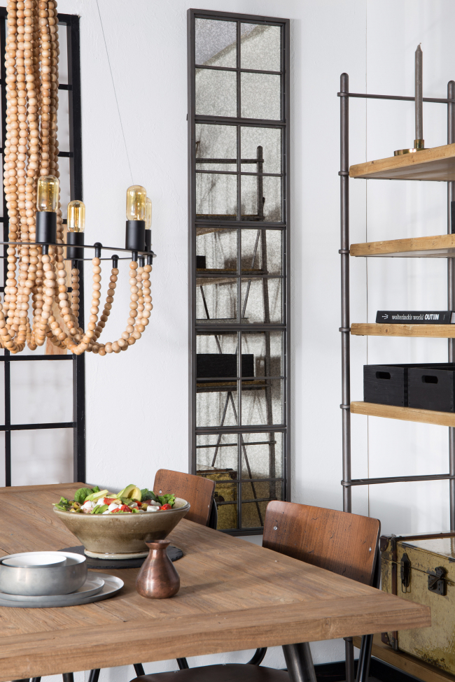 Espejo Ventana Vintage - Hierro