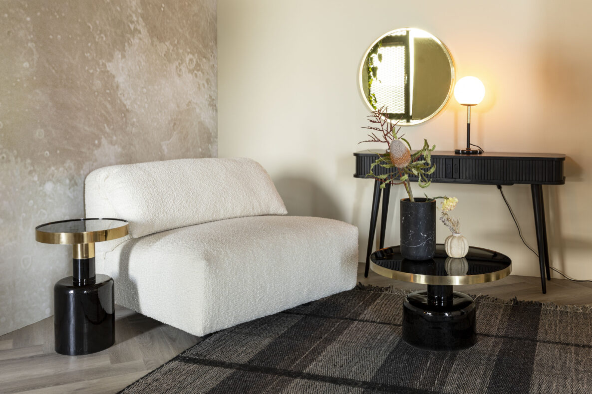 Espejo 'Bandit' Redondo 60cm - Cobre