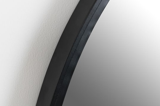 Espejo 'Matz' L - Ovalado Negro