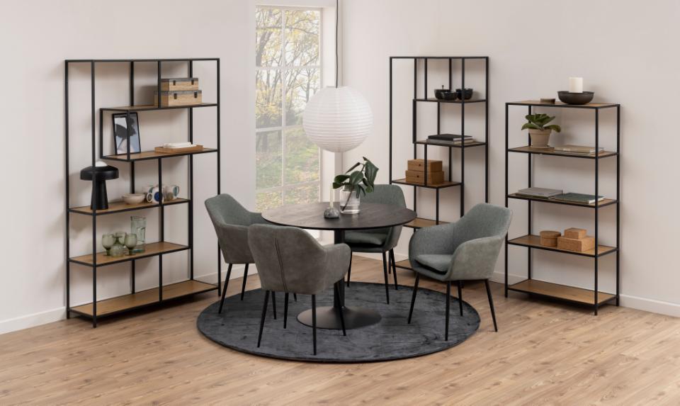 Estantería 'Hydra' 114cm - Negro